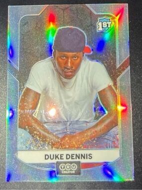 Duke Dennis 152/200 Numbered TruCreator x collabation series 2 foil parallel #26
